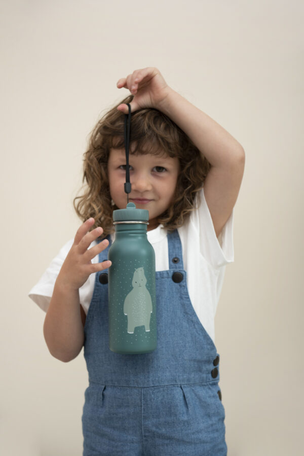 Nerezová fľaša na pitie 500ml Trixie Mr. Hippo - Image 4